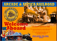 Take a Antique Train Ride, 12 miles to Arcade
